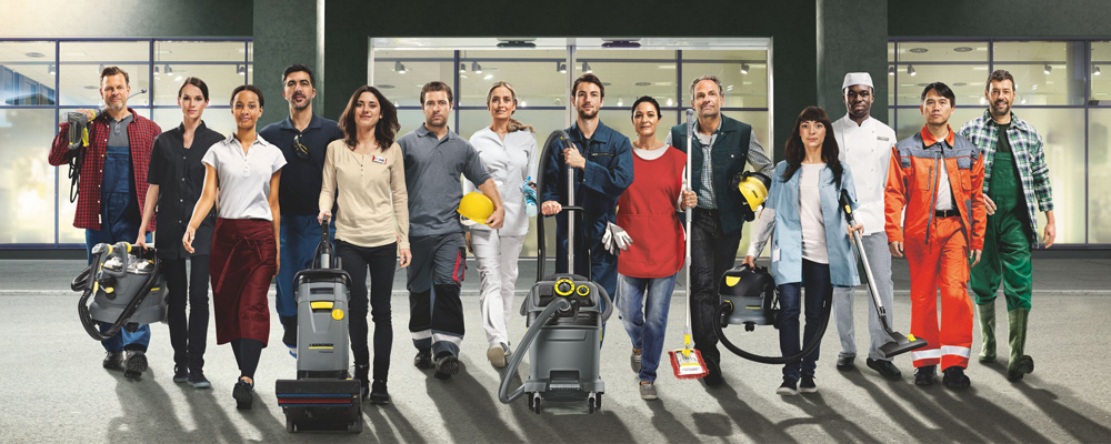 Pracownicy salony Karcher Center Pestar w Starogardzie Gdańskim